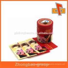 2015 hot sele!!! customer's own logo print heat shrink band for powder cans